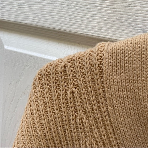 Cozy Tan Women's Cardigan Sweater - Picture 5 of 8